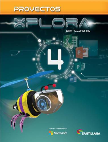 Xplora # 4 Santillana tic+cd+pryectos+cd
